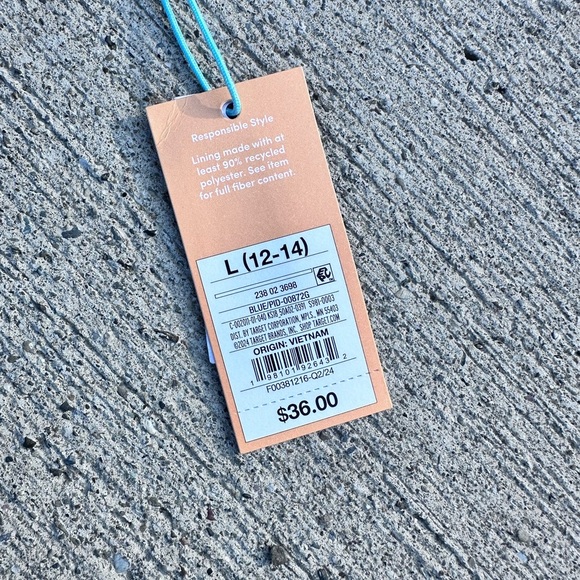 Kona Sol Vibrant Blue One-Piece Swimsuit NWT - Picture 5 of 8